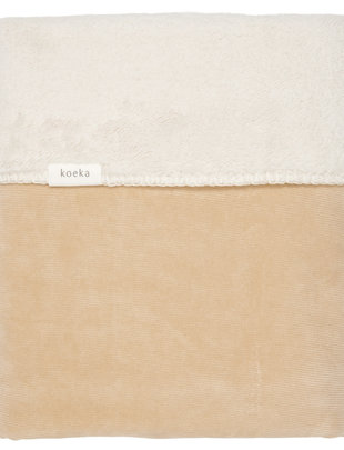 Koeka Koeka Deken Oddi  Teddy Grain 75 x 100 cm