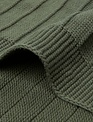 Jollein Jollein Deken Wieg Pure Knit Leaf Green 75x100 cm