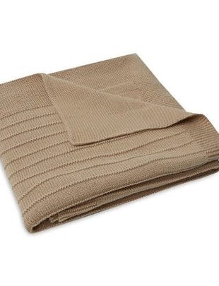 Jollein Jollein Deken Wieg Pure Knit Biscuit 75x100 cm