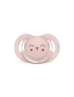 Suavinex Suavinex Fopspeen  Premium Bonhomia Owl Pink 6-18m