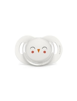 Suavinex Suavinex Fopspeen  Premium Bonhomia Owl Pink 6-18m