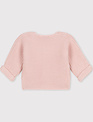 Petit Bateau Petit Bateau Gebreide Cardigan Roze Saline