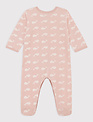 Petit Bateau Petit Bateau Pyjama Met Walvis Rose Saline