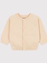 Petit Bateau Petit Bateau Cardigan Beige Avalanche