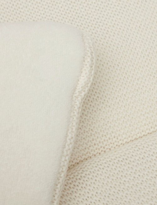 Jollein Jollein Boxkleed Basic Knit Ivory 75x95 cm