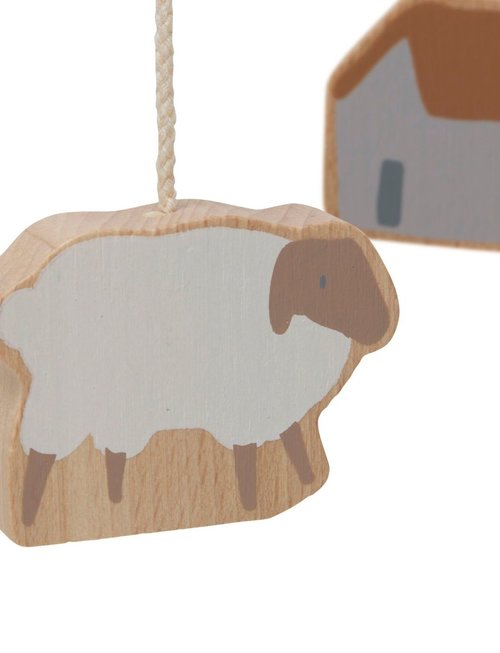 Jollein Jollein Houten Baby Mobiel Farm