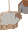 Jollein Jollein Houten Baby Mobiel Farm