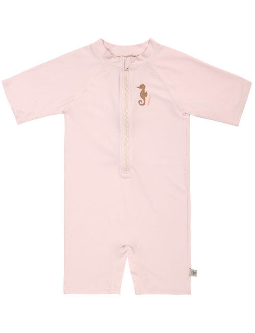 Lässig Lässig Short Sleeve Sunsuit Seahorse Light Pink