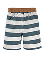 Lässig Lässig Board Shorts Block Stripes Milky/Blue