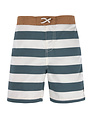 Lässig Lässig Board Shorts Block Stripes Milky/Blue