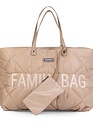 Childhome Childhome Family Bag Verzorgingstas - Gewatteerd - Beige