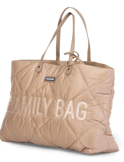 Childhome Childhome Family Bag Verzorgingstas - Gewatteerd - Beige