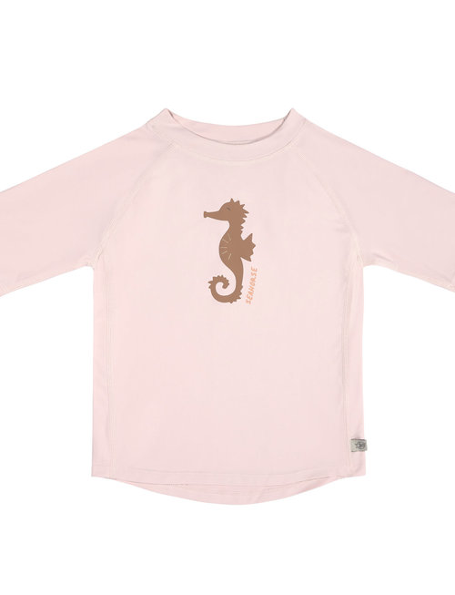 Lässig Lässig Short Sleve Rashguard Seahorse Light Pink