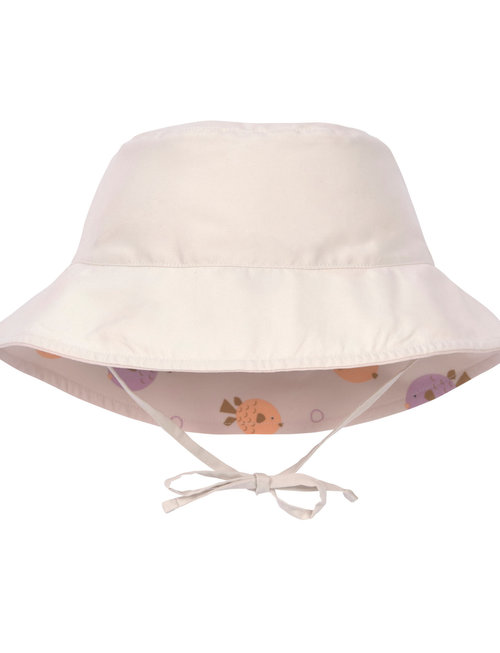 Lässig Lässig Sun Protection Bucket Hat Fish Ligth Pink