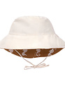 Lässig Lässig Sun Protection Bucket Hat Seahorse Caramel