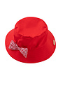 Natini Natini Hat Bow Vichy Red