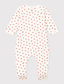 Petit Bateau Petit Bateau Fleece Pyjama met Vosjesprint