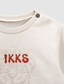 IKKS IKKS T-shirt 'Harlem Suplus' Craie
