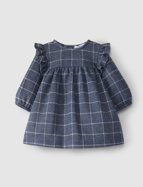 Laranjinha Laranjinha Jurk Tattersall Jersey Ruffled