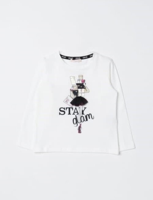 Liu Jo Liu Jo T-Shirt Lange Mouw Stay Glam