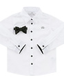 Natini Natini Shirt Pierrot Bow Square White-Green