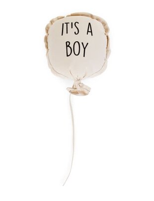 Childhome Childhome Canvas Ballon It's A Boy 35x26x8 cm