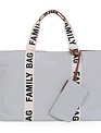 Childhome Childhome Family Bag Verzorgingstas - Signature - Canvas - Ecru