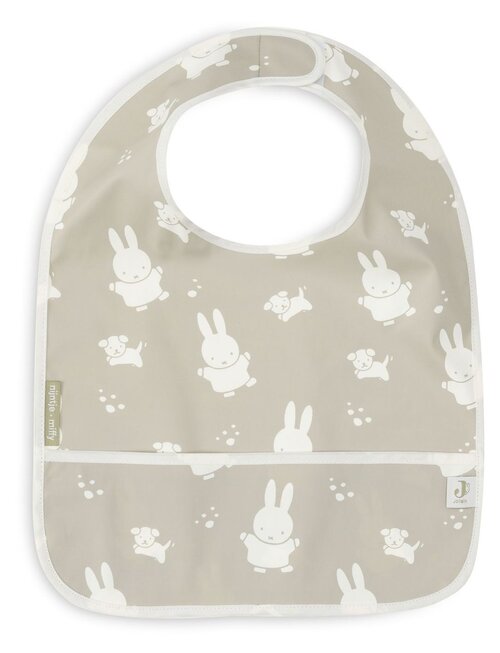 Jollein Jollein Slab Waterproof Miffy & Snuffy Olive Green (2-Pack)