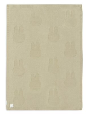 Jollein Jollein Deken Wieg Miffy Olive Green 75x100 cm