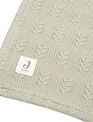 Jollein Jollein Deken Wieg 75 x 100 Grain Knit - Olive Green/Velours