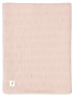 Jollein Jollen Deken Wieg 75 x 100  Grain Knit - Wild Rose/Velours