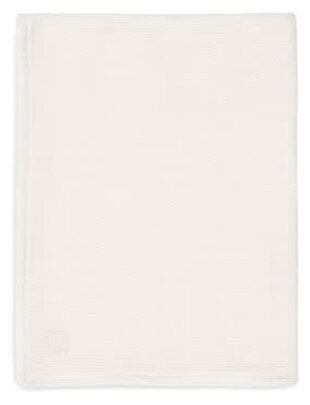 Jollein Jollein Deken Wieg 75x100cm Basic Knit - Ivory/Coral fleece