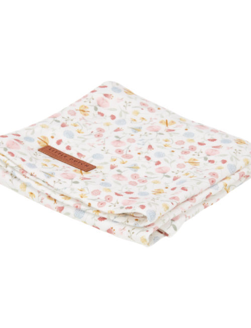 Little Dutch Little Dutch Swaddle Doek 120 x 120 Flowers & Butterflies