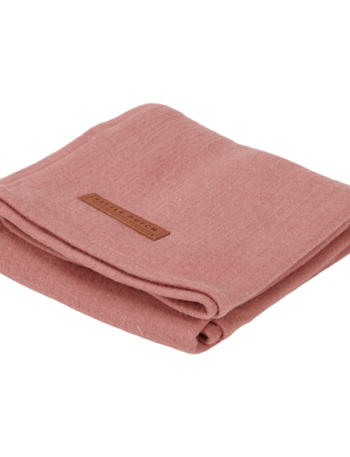 Little Dutch Little Dutch Swaddle Doek 120 x 120 Pure Pink Blush