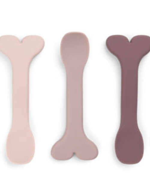 Done by Deer Done by Deer Silicone Baby Spoon Wally Powder  (3-Pack)