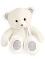 Histoire d'Ours Histoire d'Ours Teddybeer Wit/Glitter 40 cm