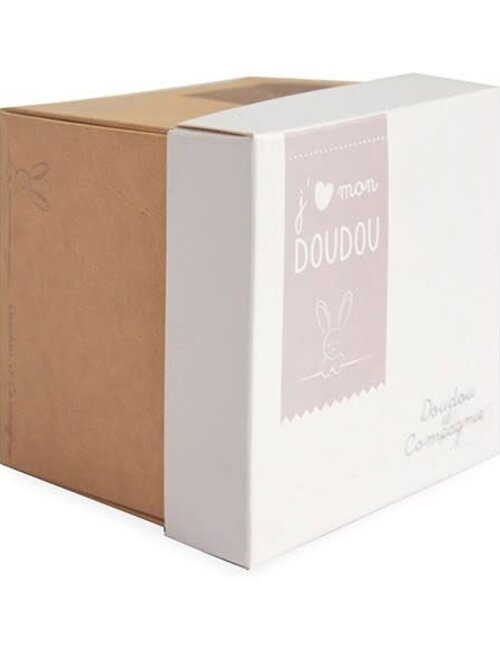 Doudou et Compagnie Doudou et Compagnie Doudou Beertje Taupe 10 cm