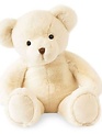 Histoire d'Ours Histoire D'Ours Teddybeer Wit 50 cm