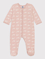 Petit Bateau Petit Bateau Pyjama Met Walvis Rose Saline