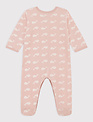 Petit Bateau Petit Bateau Pyjama Met Walvis Rose Saline