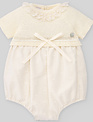 Paz Rodriguez Paz Rodriguez Romper Met Kant Cream