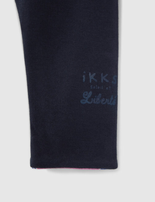 IKKS IKKS Legging Omkeerbaar 'Ocean Flow' Mauve