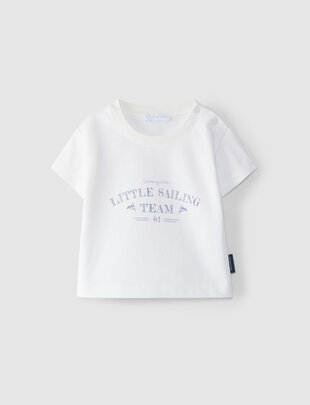 Laranjinha Laranjinha T-shirt Sailing Off-White