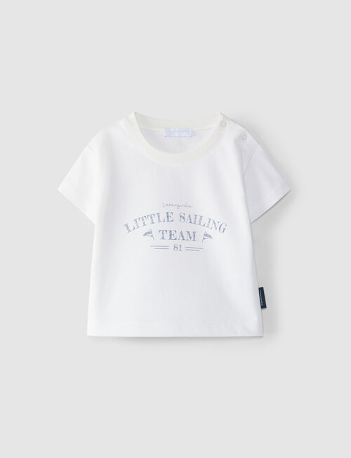 Laranjinha Laranjinha T-shirt Sailing Off-White