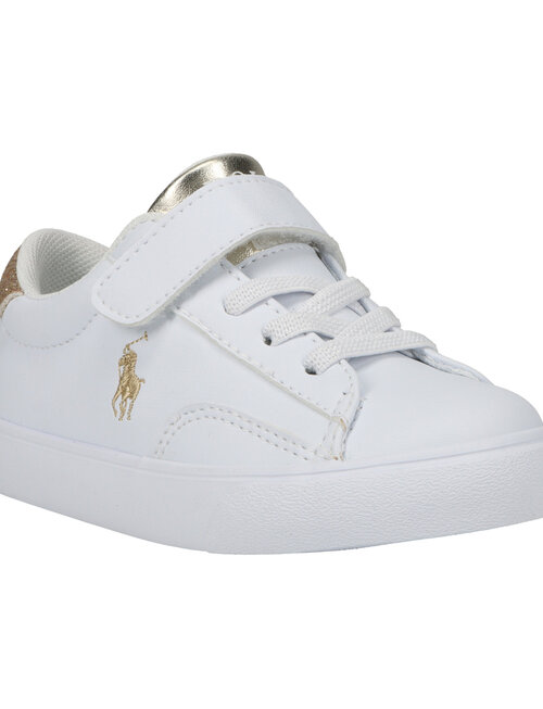 Polo Ralph Lauren Polo Ralph Lauren Sneakers Theron White /Gold Metallic