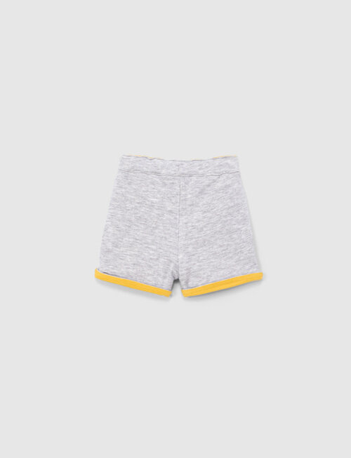 IKKS IKKS Short Omkeerbaar 'Reggae Vibes' Jaune