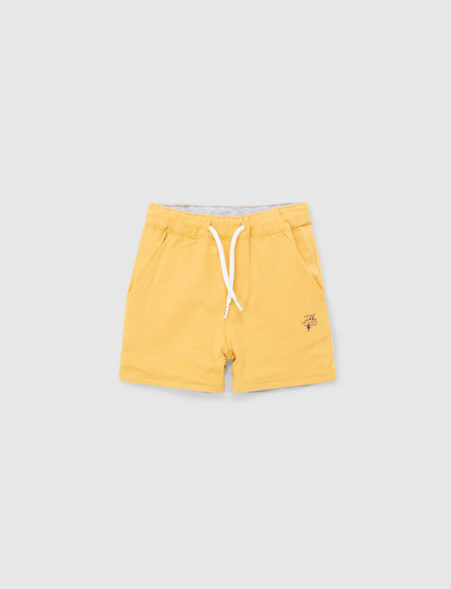 IKKS IKKS Short Omkeerbaar 'Reggae Vibes' Jaune