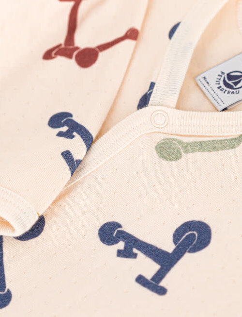 Petit Bateau Petit Bateau Pyjama Met Fietsjes