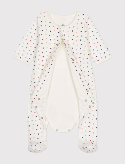 Petit Bateau Petit Bateau Pyjama Kleine Hartjes