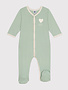 Petit Bateau Petit Bateau Pyjama Met Hart Groen